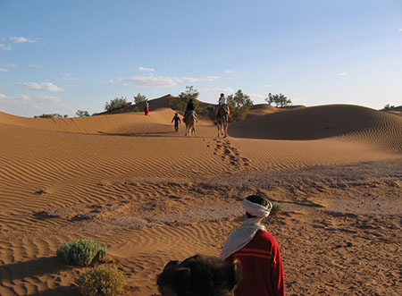 faire un trek au maroc